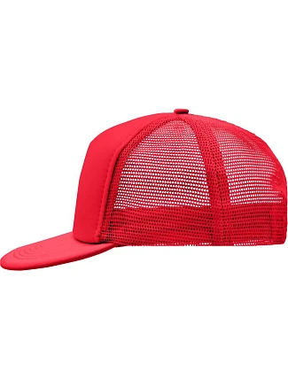 Daiber MB 6207 5 panelová síťovaná kšiltovka 03.6207 red/red