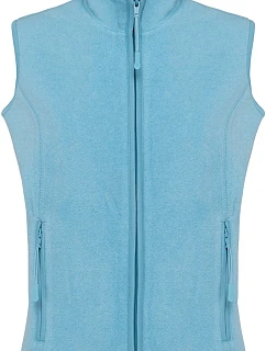 Kariban K 906 Dámská mikrofleecová vesta "Melodie" 20.K906 cloudy blue heather