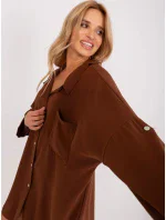 Šaty DHJ SK 13938.02P hnědá Šaty DHJ SK 13938.02P hnědá