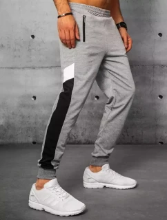 FashionStreet pánské světle šedé tepláky UX3199