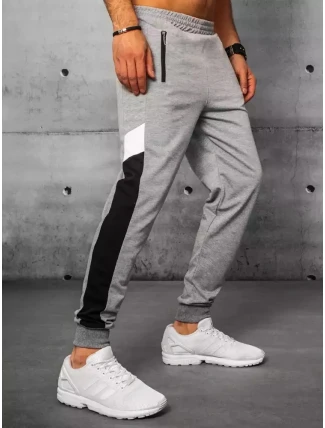 FashionStreet pánské světle šedé tepláky UX3199