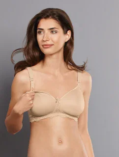 Miss Lovely podprsenka na kojení s pěnovou výztuží 5086 desert - Anita Maternity