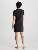 Dámská noční košile Night Dress CK96 S/S 000QS6944EUB1 černá - Calvin Klein