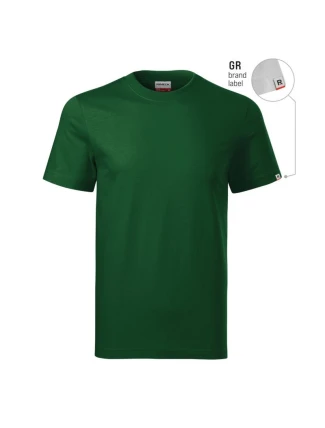 Základní unisex tričko (lahvově zelené (štítek značky)) Základní unisex tričko (lahvově zelené (štítek značky))