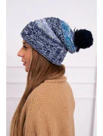 Pola fleecová čepice K267 černá+džíny Pola fleecová čepice K267 černá+džíny