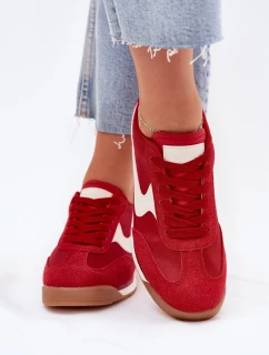 Dámské Sportovní Boty Tenisky Červené Zerina