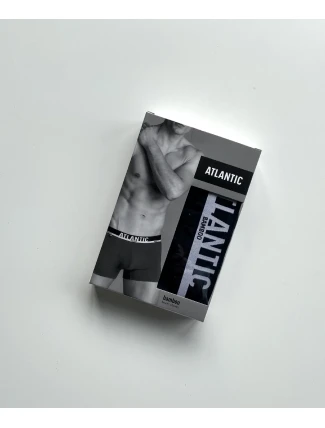 Pánské sportovní boxerky ATLANTIC - černé