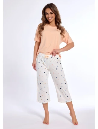 Pyžamo Cornette 798/306 Suzie kr/r S-2XL dámské Pyžamo Cornette 798/306 Suzie kr/r S-2XL dámské