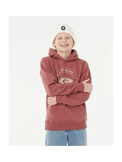 Mikina RIP CURL STAPLER HOOD -BOY červená
