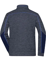 Daiber JN 1818 Pánská pletená fleecová bunda 02.1818 navy melange/navy/royal Daiber JN 1818 Pánská pletená fleecová bunda 02.1818 navy melange/navy/royal