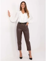 IT kalhoty SP FL8576.06P tmavě hnědé