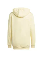 Dětská mikina Badge of Sport Hoodie Jr HN8469 žlutá - Adidas Dětská mikina Badge of Sport Hoodie Jr HN8469 žlutá - Adidas