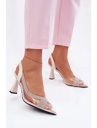 Sandály na podpatku  model 226503 Step in style