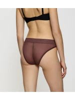 Tempting Sheer Highleg Tai 2P - BROWN - TRIUMPH BROWN - TRIUMPH