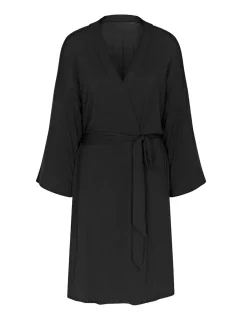 Dámský župan Aura Spotlight Robe - BLACK - černý 0004 - TRIUMPH