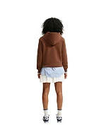 Dámská mikina Nike Studio Fleece Medium Weight, světle hnědá, IM8100 259 Dámská mikina Nike Studio Fleece Medium Weight, světle hnědá, IM8100 259