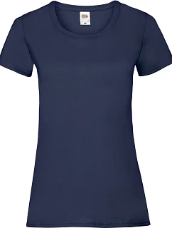 Fruit of the Loom Lady-Fit Valueweight T Dámské tričko 16.1372 navy
