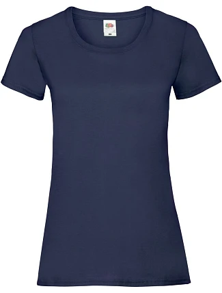 Fruit of the Loom Lady-Fit Valueweight T Dámské tričko 16.1372 navy Fruit of the Loom Lady-Fit Valueweight T Dámské tričko 16.1372 navy