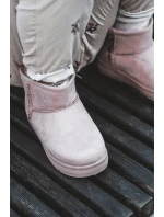 Dívčí Sněhové Teple Boty S Kožešinou S Ušima Růžový Betty Dívčí Sněhové Teple Boty S Kožešinou S Ušima Růžový Betty