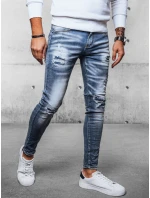 Pánské modré džínové kalhoty FashionStreet UX4081