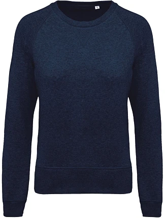 Kariban K 481 Dámská raglánová mikina z bio bavlny 20.K481 french navy heather Kariban K 481 Dámská raglánová mikina z bio bavlny 20.K481 french navy heather