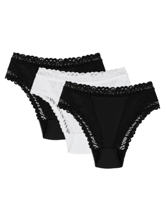 Wol-Bar Abra 3-pack barva: černá-černá-bílá