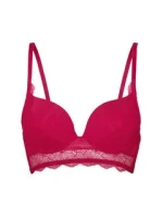 Dámská krajková vyztužená podprsenka W0B2P PADDED TRIANGLE BRA - WONDERBRA