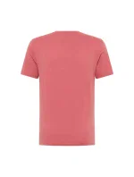 Pánské tričko Alex C Print M 1013806 8268 skořicové - Mustang