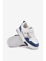 Lehké dětské sneakersy Big Star RR374052 Bílo-Modré
