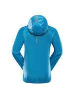 Dětská ultralehká bunda s impregnací ALPINE PRO BIKO neon atomic blue