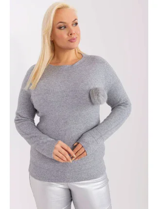 Svetr plus size model 190070 Factory Price
