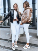Dámský bomber BOMBESS beige FashionStreet TY4913