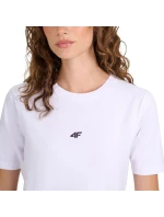 Dámské tričko 4F F2971 bílé 4FWAW25TTSHF2971 10S