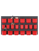 PRACOVNÍ STŮL SE SADOU 20 KONTEJNERŮ ORDERLINE KISTENBERG