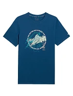 Pánské tričko 4F M2822 sea green 4FWSS26TTSHM2822 46S pánské