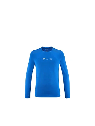 Pánské tričko MILLET Intense Ts Ls M, modré' Pánské tričko MILLET Intense Ts Ls M, modré'