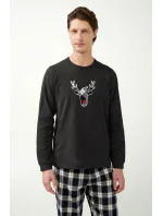 Vamp - Sváteční flanelové pyžamo 21702 - Vamp Vamp - Sváteční flanelové pyžamo 21702 - Vamp