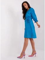LK SK 509382 šaty.73P modrá