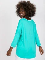 Halenka RV BZ 7805.66P tyrkysová Halenka RV BZ 7805.66P tyrkysová