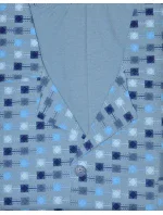 Rozepínané pánské pyžamo Luna 797 M-2XL