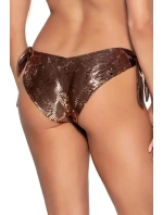 Dámský spodní díl plavek / brazilky SF-166/10/B Měděný lesk vzor - Ava Dámský spodní díl plavek / brazilky SF-166/10/B Měděný lesk vzor - Ava