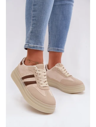 Sportovní boty na platformě model 224408 Step in style