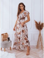 CRESPO maxi šaty světle šedé FashionStreet EY1918