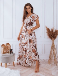 CRESPO maxi šaty světle šedé FashionStreet EY1918