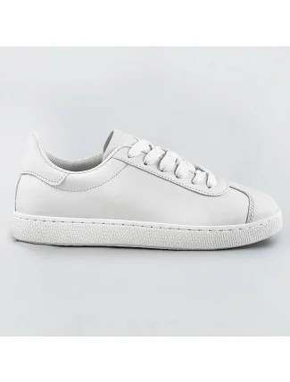 Bílé dámské šněrovací sneakersy (BF-025) Bílé dámské šněrovací sneakersy (BF-025)