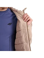 Pánská lyžařská bunda 4F M0787 beige 4FWAW25TTJAM0787 83S pánské