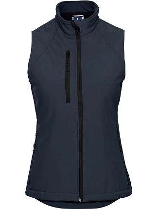 Russell Athletic 141F Dámská 3-vrstvá softshellová vesta 10.141F french navy