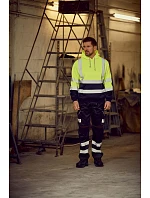 Yoko HVK 05 Hi-Vis mikina s kapucí 79.VK05 navy Yoko HVK 05 Hi-Vis mikina s kapucí 79.VK05 navy