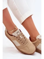 Dámské Zamszové Tenisky Daniel Lopez Just Dare SS2D4022 Béžové