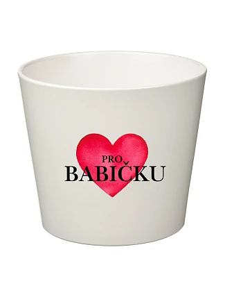 PRO BABIČKU - malý květináč 